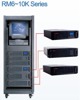 UPS ZLPOWER RackMount 6KVA True Online (P/No:RM6KL-C)